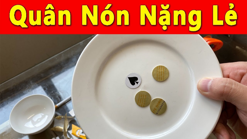 Hình ảnh quân nón xóc đĩa nặng lẻ